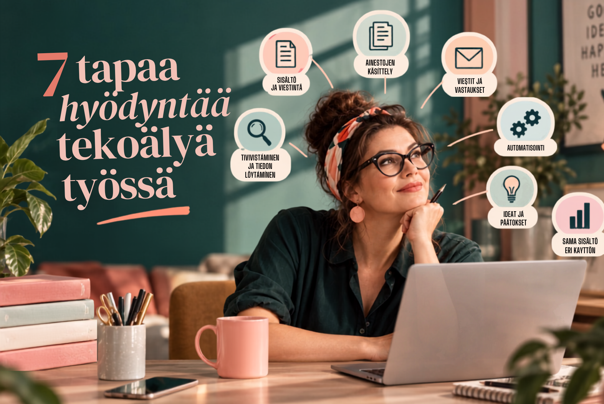 Miten tekoälyä kannattaa hyödyntää yrityksen arjessa? 7 käytännön esimerkkiä